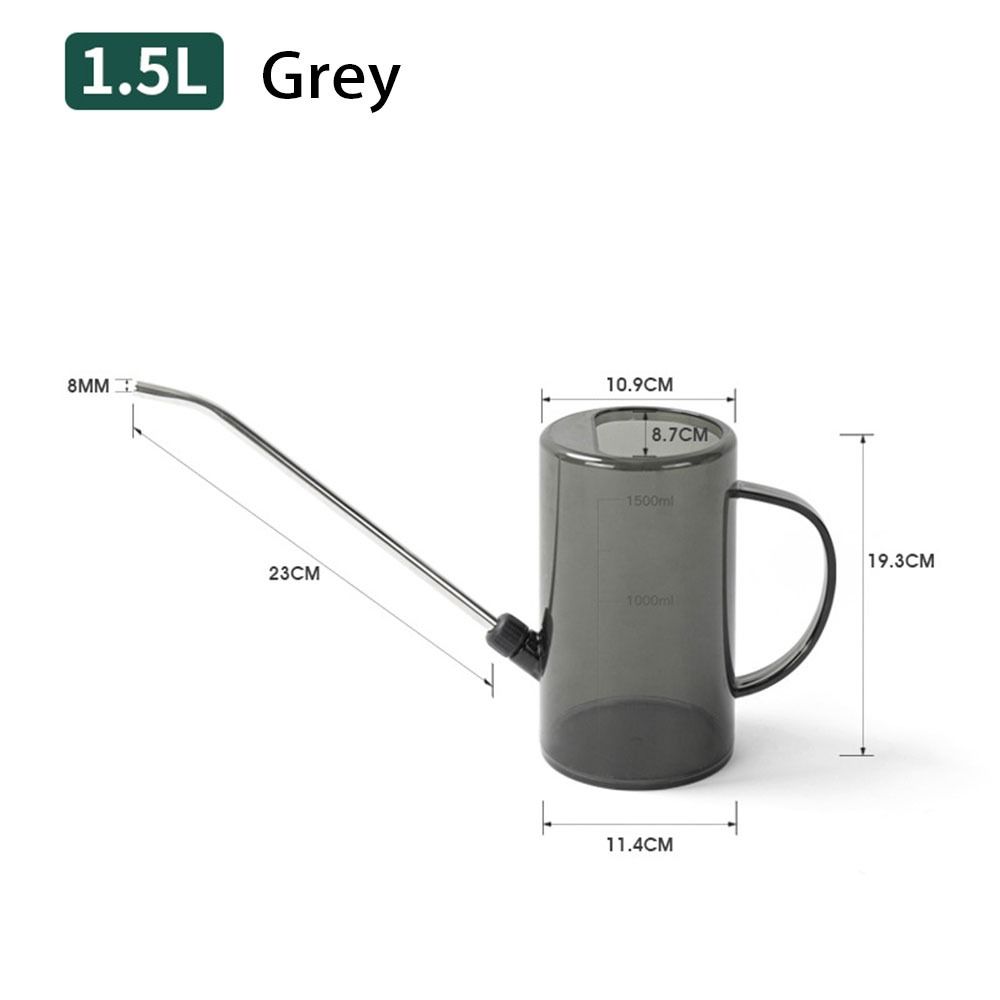 1ks velkokapacitní konev 1l/1,5l zahradnická zalévací láhev Domácí kancelář Venkovní zahrada Trávník