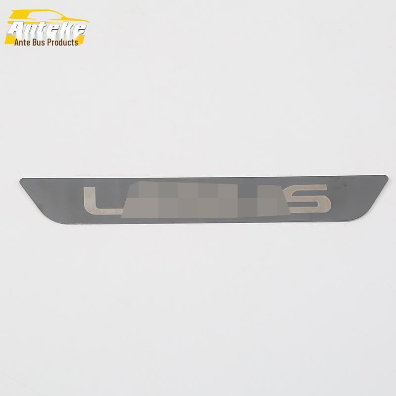 Stainless Steel Rear Guard Plate & Trunk Protection Sticker for 18 ES200