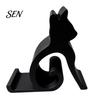 Cell Phone Stand for Cat Lovers Cute Mobile Holder Stand, Desktop Mount Desk Office Universal Bedroom, 3D Printed Stable Diagonal Support Smartphones