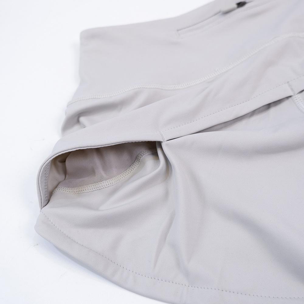 Kadın Yüksek Belli İpeksi Nefes Alabilen Yaz Yoga Şortu - Bol Geniş Paça 2,5 İnç Tasarım