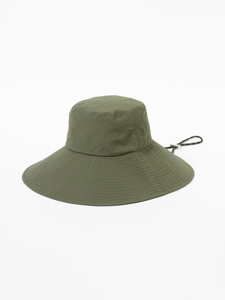 [Beaming Life Store by Beams] CONTROL FREAK Wide Brim Safari Hat for Women, OLIVE ONE SIZE