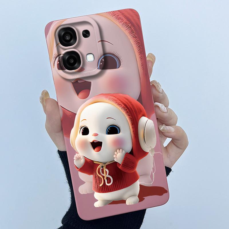 Case For Oppo A6 Pro Cute Panda Sweet Girls Cats Silicone Soft Protective Cover For OppoA6 Pro A6Pro 4G 5G 2025 Bumper Casing