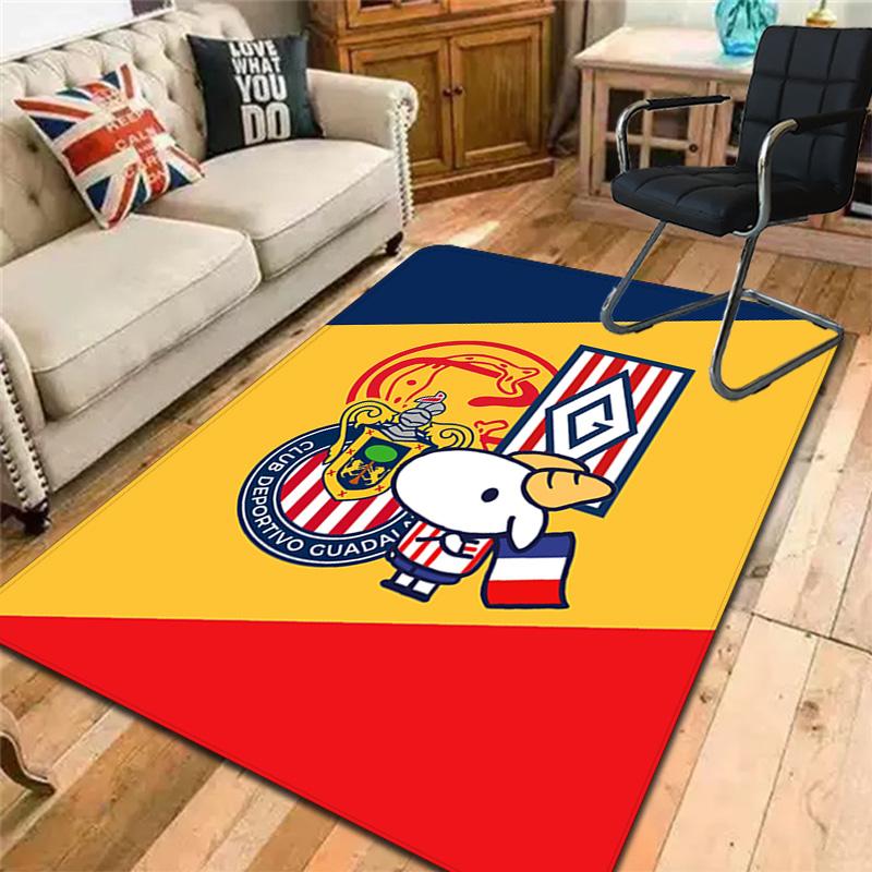 Chivas Mascot Style Rug Floor Mat for Living Room or Bedroom Soft and Comfortable Carpet a Gift for Birthday and Holiday.PFF260912100