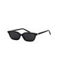 Teulimingbeodeu Signature Plaque Sunglasses [ Black ]