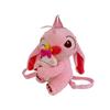 Cute Stitch Plush Backpack for Kids - Children's Storage Bag & Toy Carrier