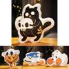 Halloween Spook Pluche Kussen Met Grappige Demon Print Voor Feestdecoraties En Cadeau-ideeën