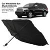 Car Windshield Sun Shade Umbrella UV Protection Anti Slip Heat Resistant Front Windshield Sunshade Umbrella for SUVs MPVs