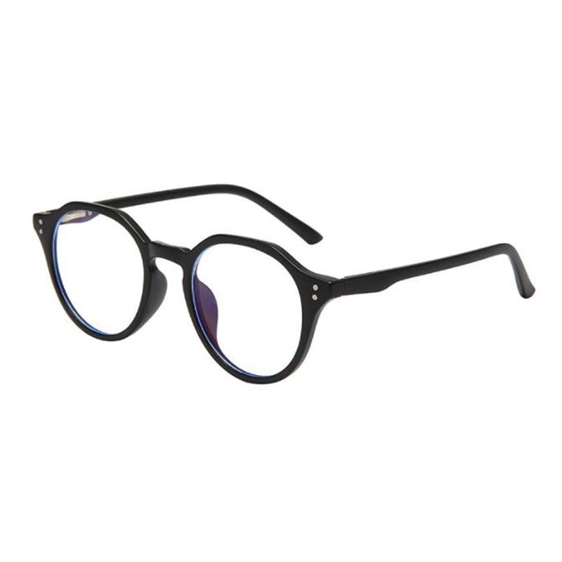 Retro Polygon Frame Anti Radiation Glasses Ultralight Men Women Fashion Eyewear -1.0 -1.5 -2.0 -2.5 -3.0 To -6.0