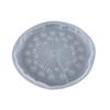 Handmade Irregular Flower Pattern Coaster UV Crystal Epoxy Resin Mold Cup Mat Storage Base Silicone Mould DIY Craft Mold