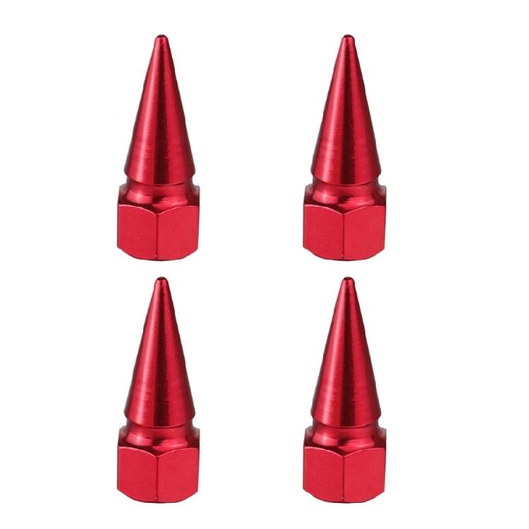 Aluminum Spiked Shape Tire Valves Caps for Car Owners Ensures Longevity of Tires and Valves Enhances Vehicle Appearance