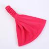 1Pcs Makeup Hair Headwrap Women Cotton Headband Turban Solid Color Elastic Hair Bands Yoga Hairband 2In1 Bandana Hair Accessory