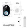 Smart Video Doorbell, Wireless WiFi Doorbell Camera with Night Vision, Two-Way Audio, Voice Changer, Free 72H Cyclic Cloud Storage, Auto Visitor