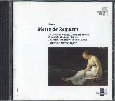CD HERREWEGHE - Faure, Messe De Requiem KHM100017 HARMONIA MUNDI Japan Classical Used