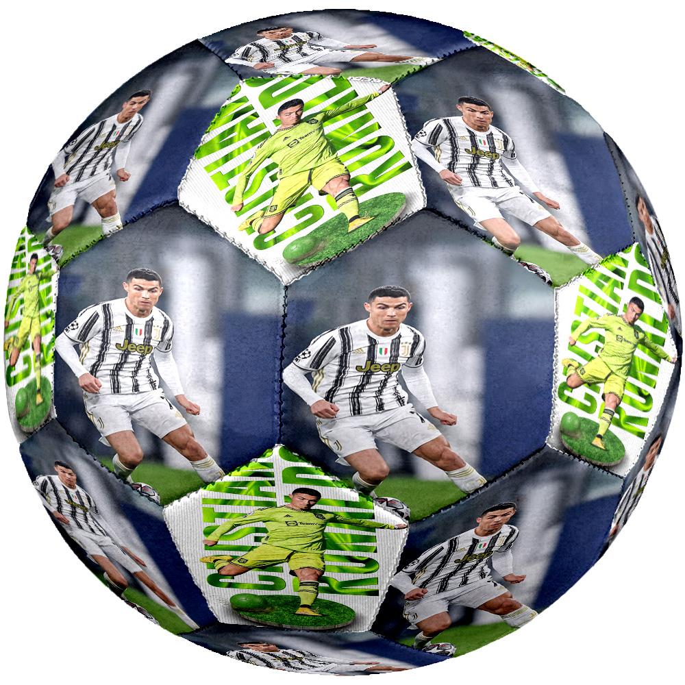 Ronaldo's Last Dance Celebration Soccer Ball Size 5 Football Machine Sewn Indoor/Outdoor Training and Matches Surprise Collection Gift