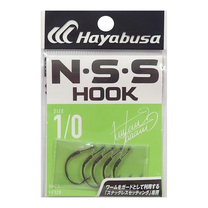 Hayabusa NSS Hook 2 #1/0 FF328 Black Nickel