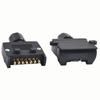 Long Lasting 7 Pin Flat Trailer Adaptor Connector Set for Towing Efficiency