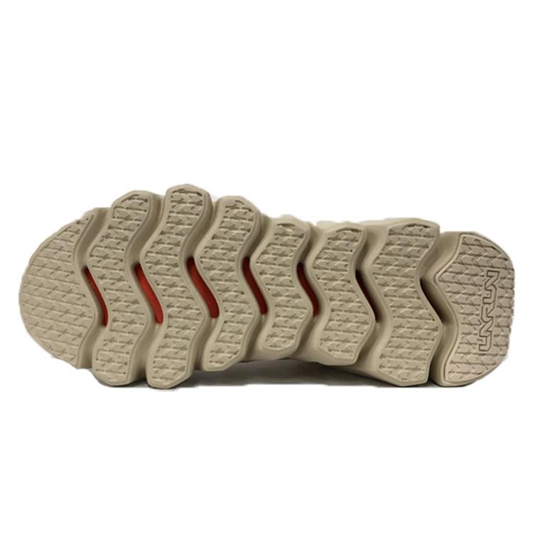 Li Ning Crazy Run Fle Abrasion Resistant Breathable Low top Running Shoes Women's Swan White ARKQ008-3