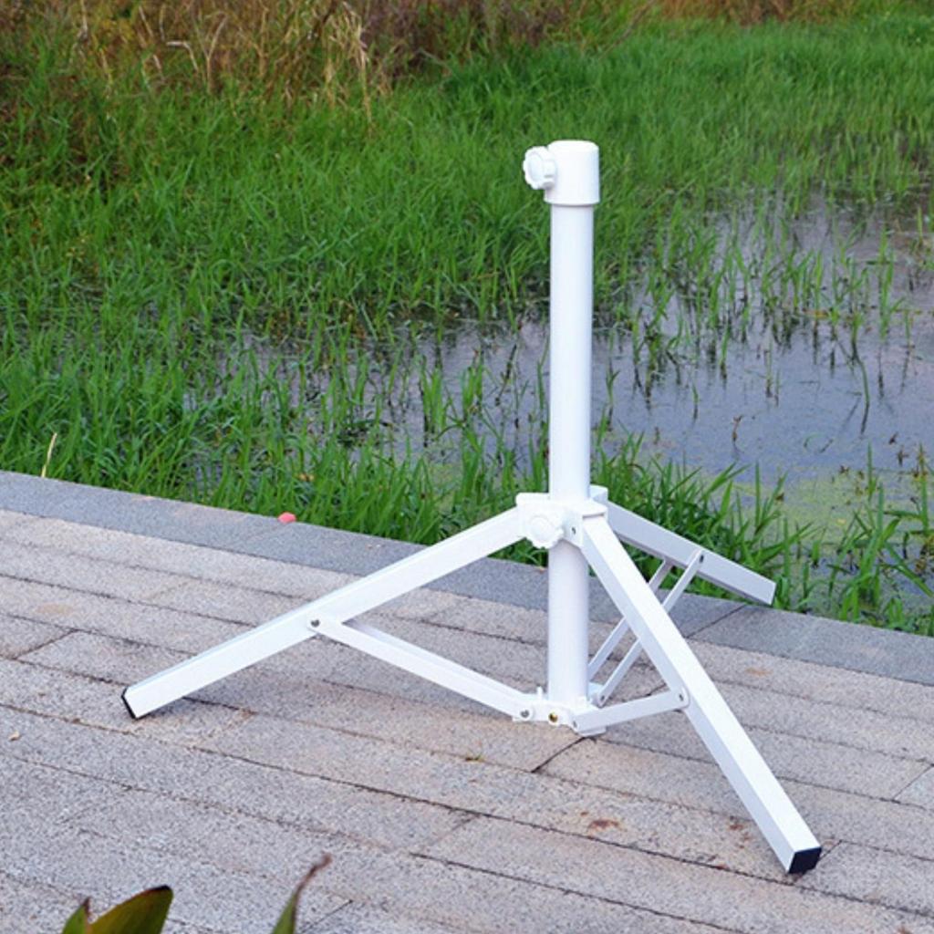 Foldable Umbrella Stand Compact Outdoor Sunshade Anchor Stable for Beach, Patio
