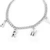 Unisex Letter ARMY Charm Chain Bracelet Bangle Jewelry Birthday Gift