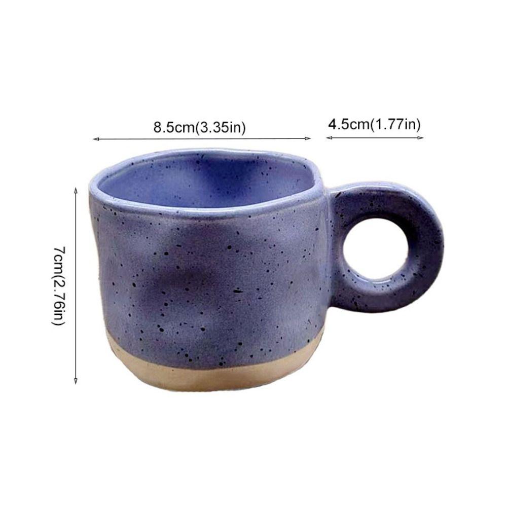 250ML Coffee Mug Splash Ink Design Water Cup INS Tea Cup  Breakfast