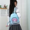 Adorable Cartoon Pu Kids Backpack For Girls School Bag With Cute Kuromi Design