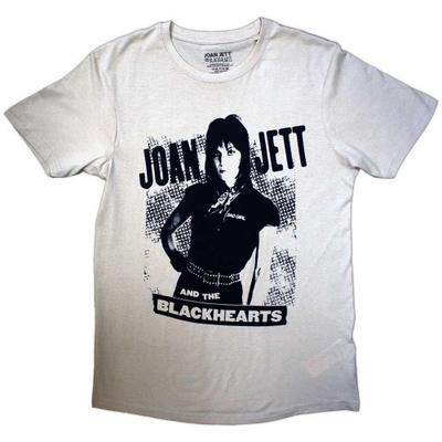 Joan Jett & The Black Hearts Unisex Adult Crosshatch T-Shirt