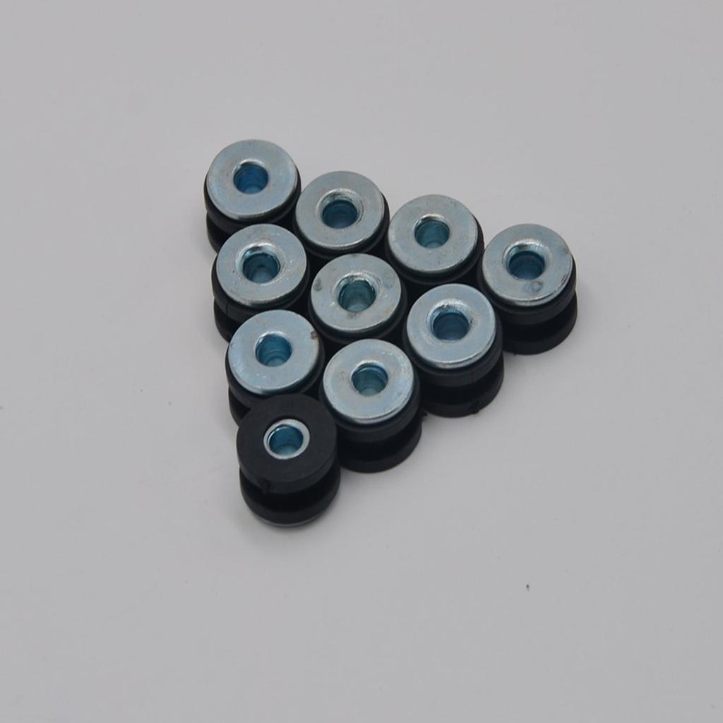 Buy 10 Pcs Motorcycle Buffer Washer QY202138 Rubber Steel Motorcycle