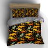 Colorful Dinosaur Pattern. Bedding Duvet Cover Sets Duvet Covers Pillowcases Gifts (1 * Duvet Cover 2 * Pillowcases, Without Duvet Insert)