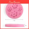 Elegant 3d Flower Silicone Mold For Fondant Cake Decorating And Sugarcraft Diy