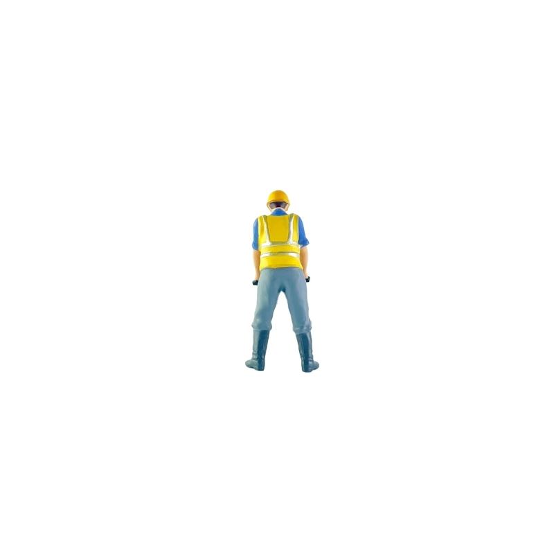 Precisions 1:64 Construction Building Worker Miniature Model Ideal For Architectural Scene And Hobbyists Ornaments Gift