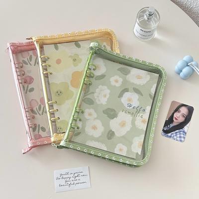 A5 Fotokartenhalter PVC Foto Sammelbuch Kreatives Kartenbinderpaket Mädchen