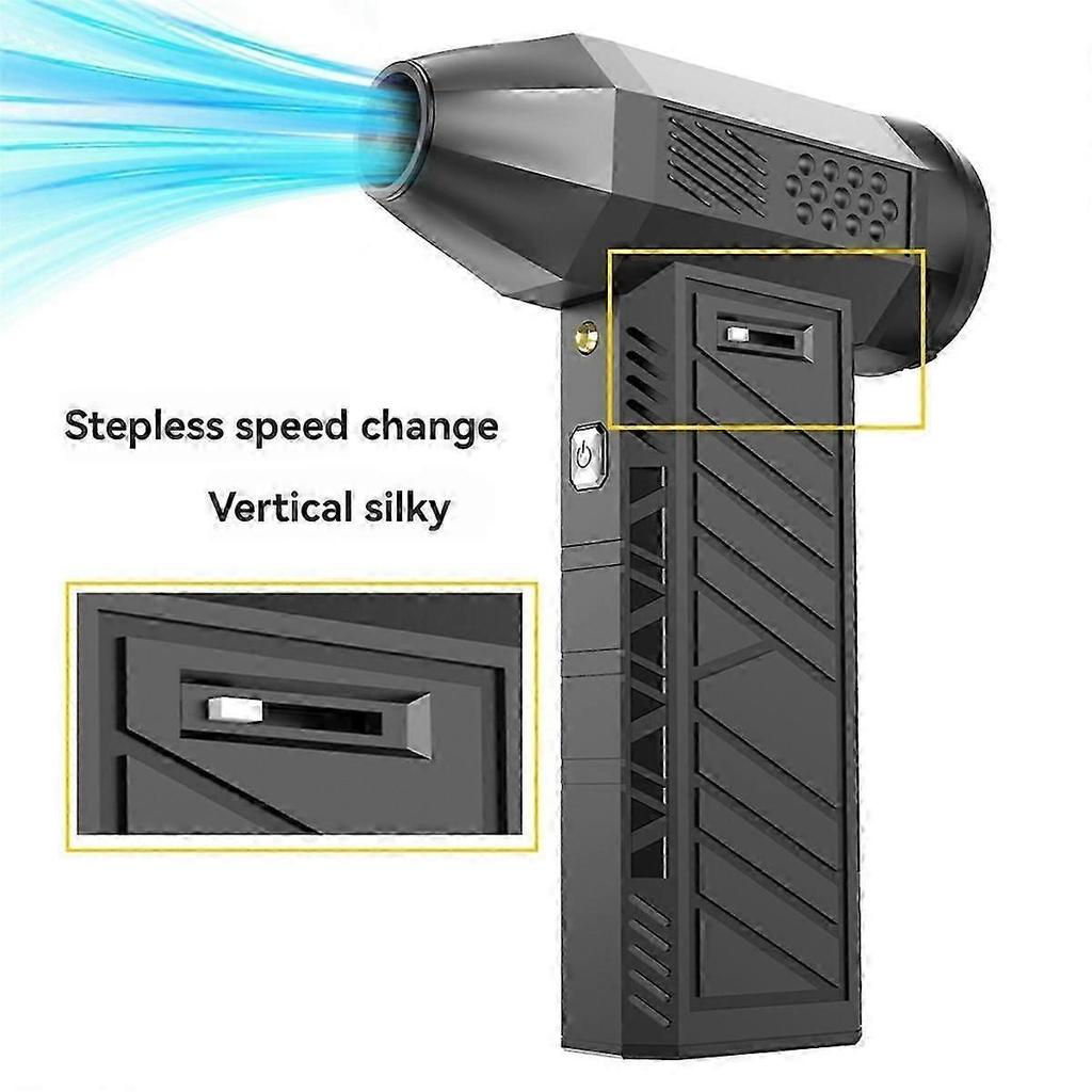 Mini Turbo Jet fan USB Rechargeable 130000RPM High Power Brushless