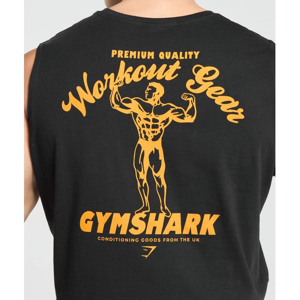 Gymshark Workout Gear Tank Black A5a5e Bb2j