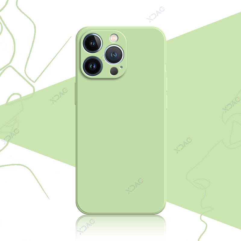 Luxury Case Covers for iPhone 12 13 Pro Max Mini 360 Edge Protective Square Liquid Silicone Mobile Phone Shield Housing