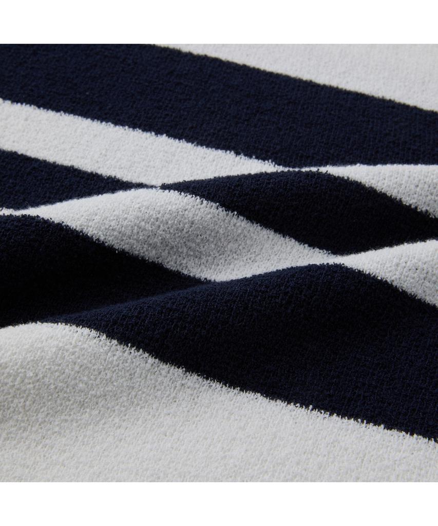 Henlikoteun [British Sporting Club] Color Matching Short-Sleeves Polo Knit Abwam26741Nyx