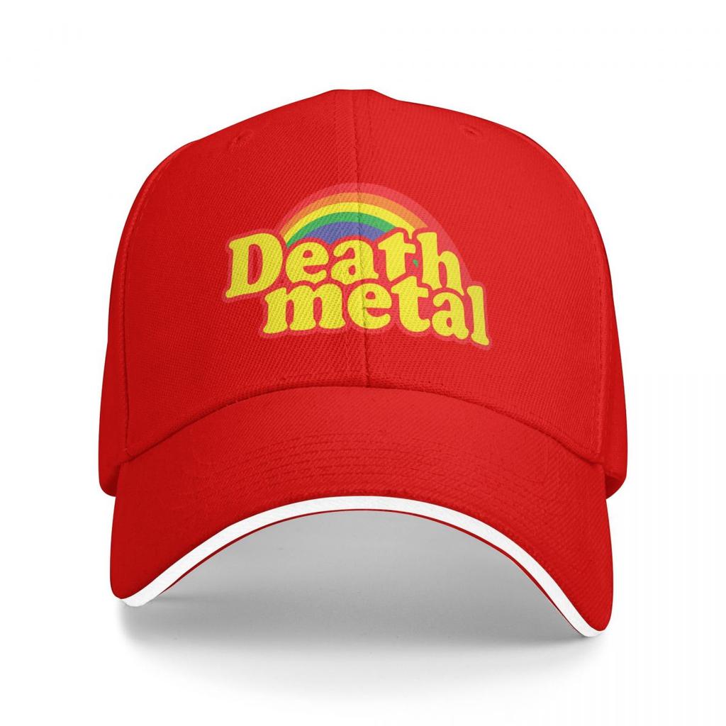 Death Metal Parody Baseball Cap Snap Back Hat Foam Party Hat Luxury Hat Men Designer Man Womens