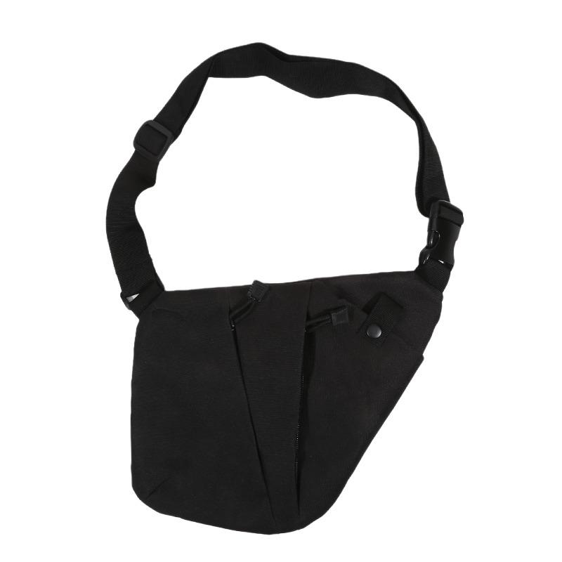 Men's Multi-Functional Tactical Storage Shoulder Bag Large Capacity Anti-Theft Chest Bag Messenger Waist Bag