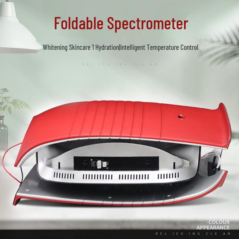 Foldable 7-Color LED Spray Spectrometer: Reduces Acne, Moisturizes, Whitens, and Tightens Pores