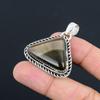 Womens day Deal Natural Polychrome Jasper Daughter Pendant Jewelry 925 Silver