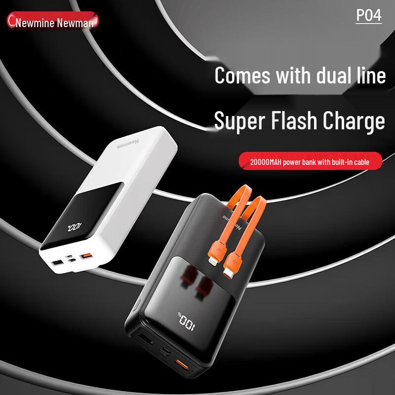 Newsmy P04 20000mAh Mini Fast Charging Power Bank