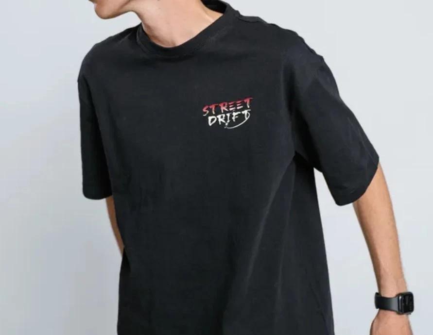 

Street Drift Dynamic Racing T-Shirt - Drifting Competition Graphic Tee S