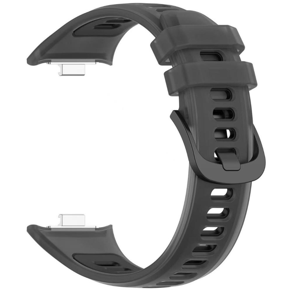 

Original Silicone Strap For Redmi Watch 6 5 4 SmartWatch Xiaomi Mi Band 8Pro/9Pro Bracelet Watchband Sport Accessories Replace прозорий/чорний