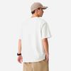 Li Ning Pure Cotton Minimalist Round Neck Versatile Solid Color Basic Loose Casual Short Sleeve T-Shirt Unisex Tops White F-AVSV675-2
