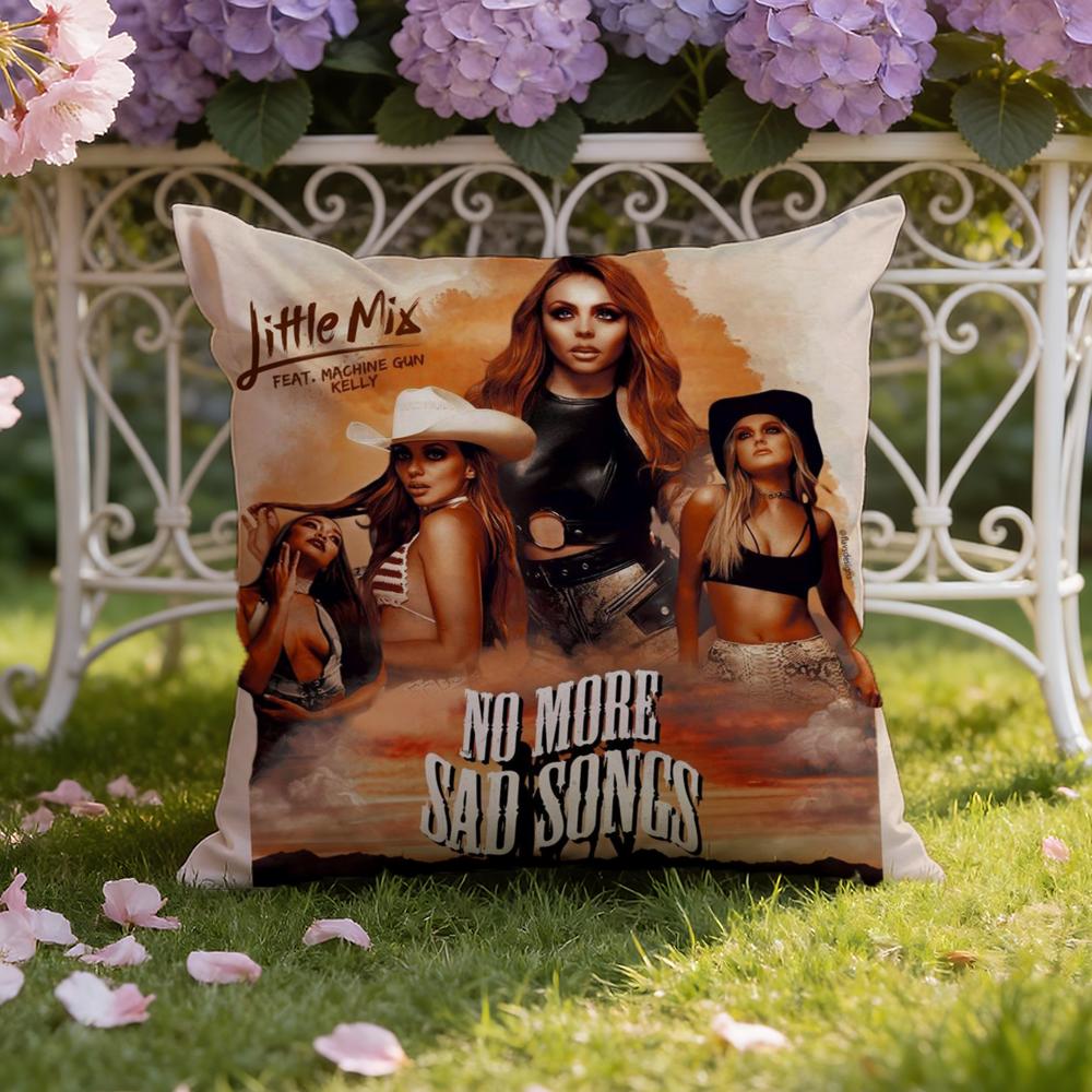 L-Little M-Mix Cushion Cover Home & Car Dual-Scene Pillow Cover: Reversible for Premium Comfort