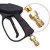High Pressure Anti-Twist Swivel Fitting M22 14/15mm, Universal Washer Gun Adapter, Perfect for Car Wash & Patio Cleaning