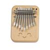 Pequeno Piano de Polegar de Madeira 9 Teclas de Aço Mini Kalimba Instrumento Musical Para Crianças Adultos Iniciante Diário e Viagem Relaxante