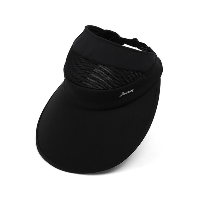 Summer Lightweight Wide Brim Sun Hat Polyester Fabric Women Sunshade Uv Defense