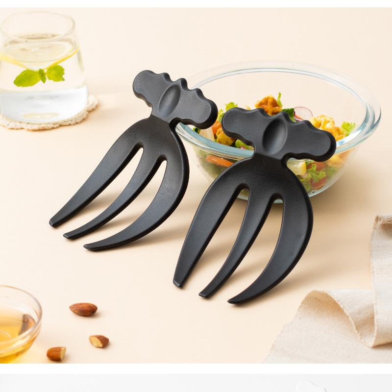 3 Finger Salad Mixer Creative Fruit Salad Claw Kitchen Tool for Mixing Vegetables and Fruits At Home