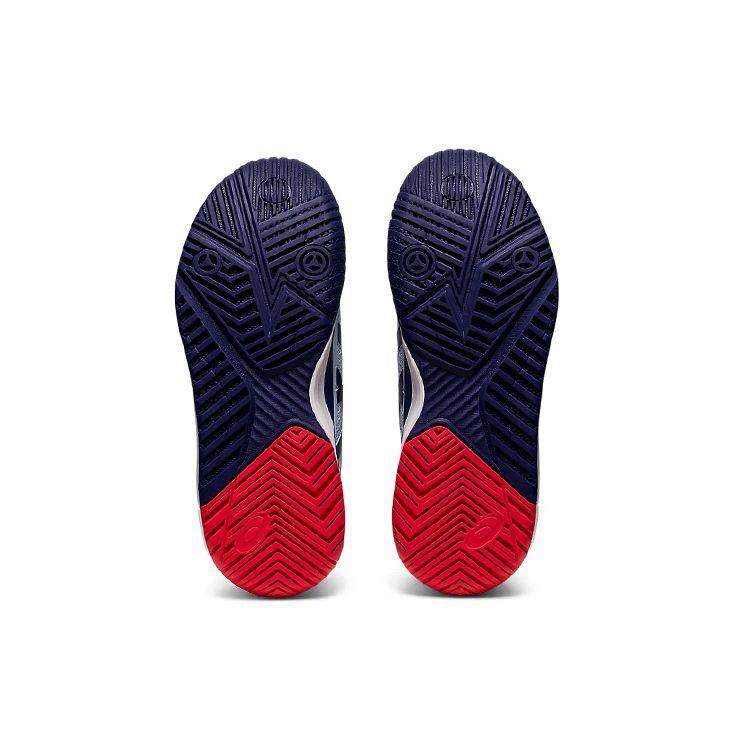 Asics Gel-Resolution 8 Comfortable Durable Low-Top Tennis Shoes Women sneaker Light-Blue 1042A072-407