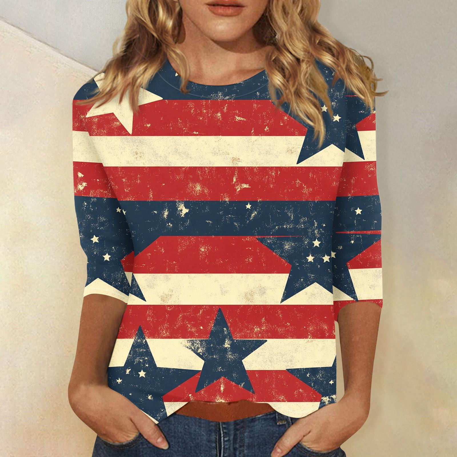 

Женская мода свободный повседневный топ с семью рукавами и круглым вырезом XXL